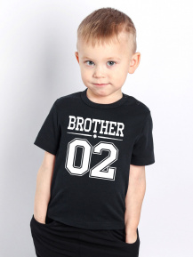 Футболка черная «BROTHER 02»