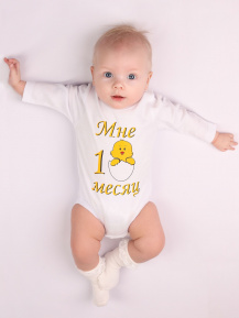 Боди «Мне 1 месяц»