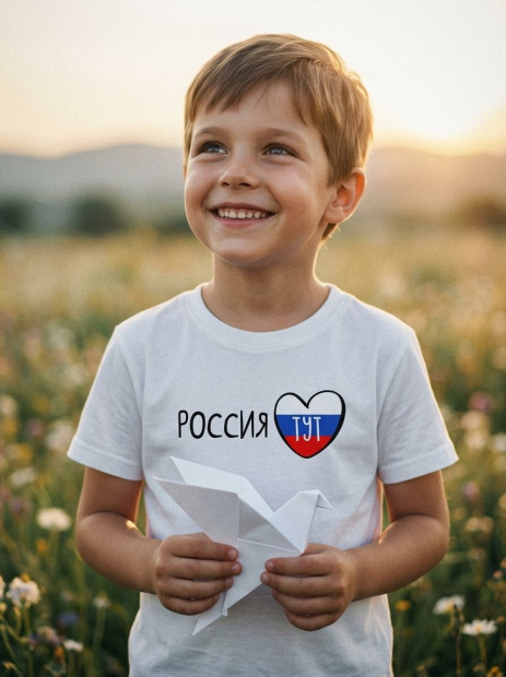 Футболка «Россия тут» фото 2