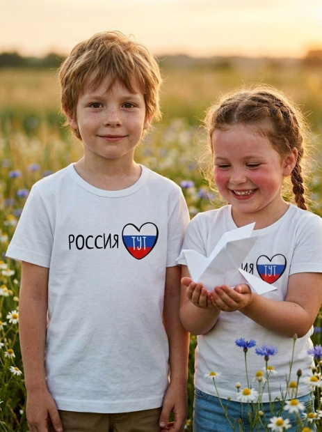 Футболка «Россия тут» фото 4
