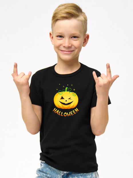 Футболка на хэллоуин «Halloween тыква» фото 1