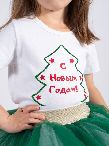 Футболка «С Новым годом!» новогодняя детская фото 6