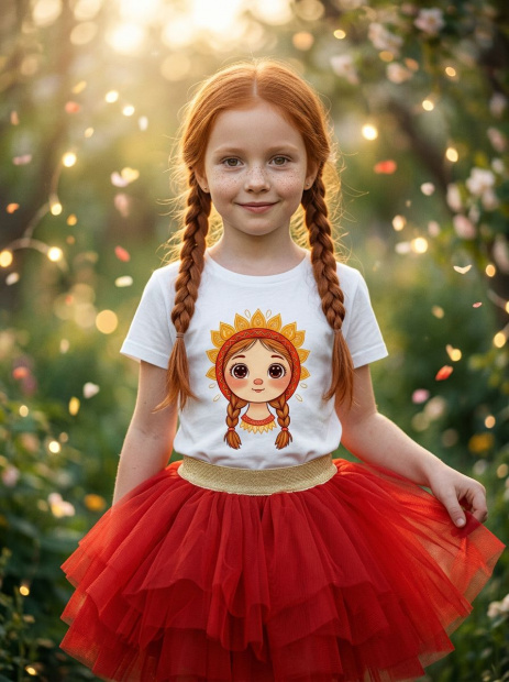 Футболка «Солнечная девочка» фото 4