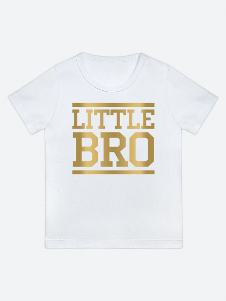 Футболка «LITTLE BRO» фото 2