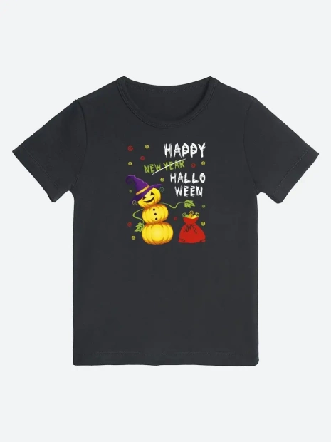 Футболка на хэллоуин «Happy Halloween» фото 3