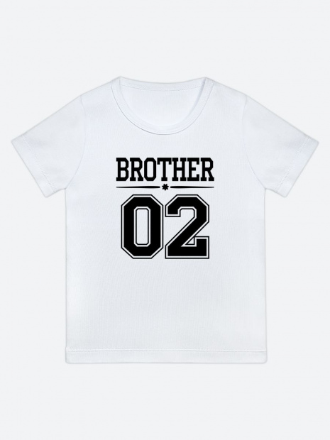 Футболка белая «BROTHER 02» фото 6