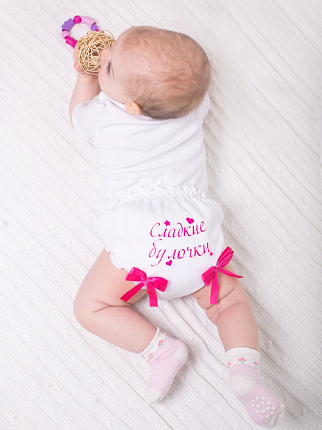 Трусики на подгузник «Сладкие булочки» фото 2