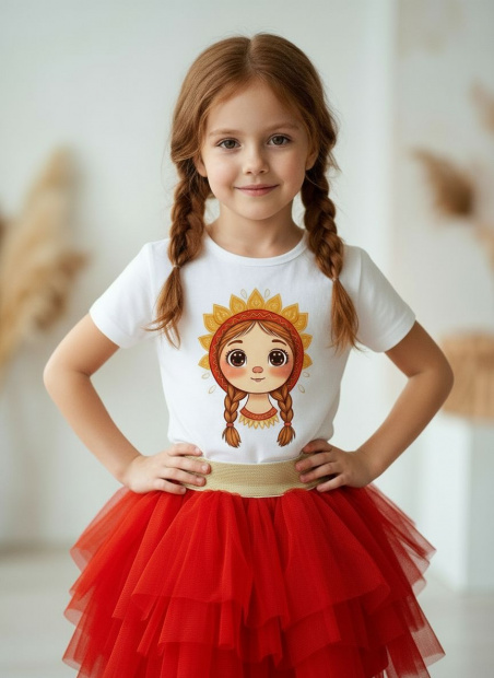 Футболка «Солнечная девочка» фото 1