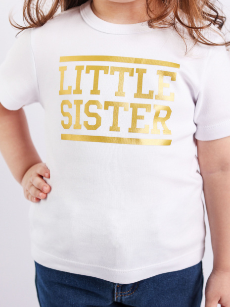 Футболка «LITTLE SISTER» фото 4