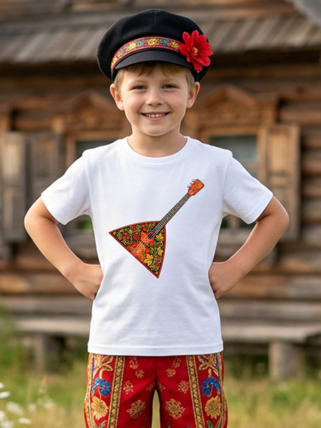 Футболка «Русская балалайка» фото 2