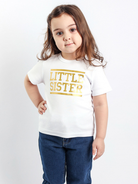 Футболка «LITTLE SISTER» фото 2
