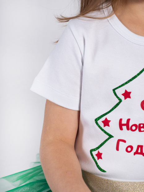 Футболка «С Новым годом!» новогодняя детская фото 7