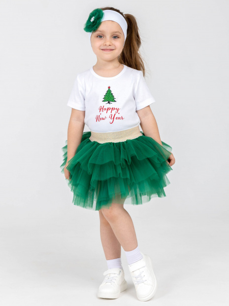 Футболка «Happy New Year» новогодняя детская фото 3