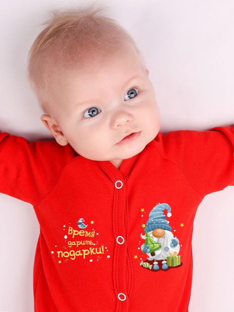 Комбинезон нательный детский слип для новорожденных фото 3